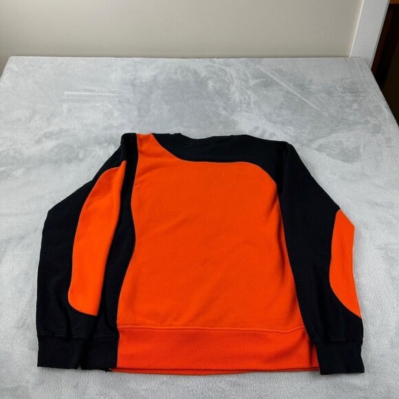 Nike Rework Sweater Orange and Black Men's Medium - Picture 9 of 9